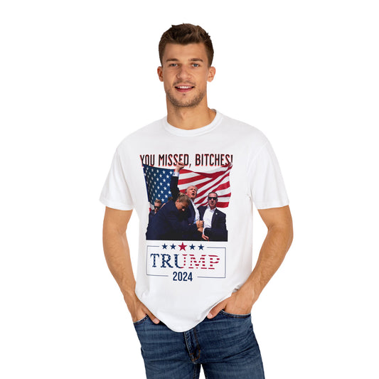 Donald Trump 2024 Unisex Garment-Dyed T-shirt